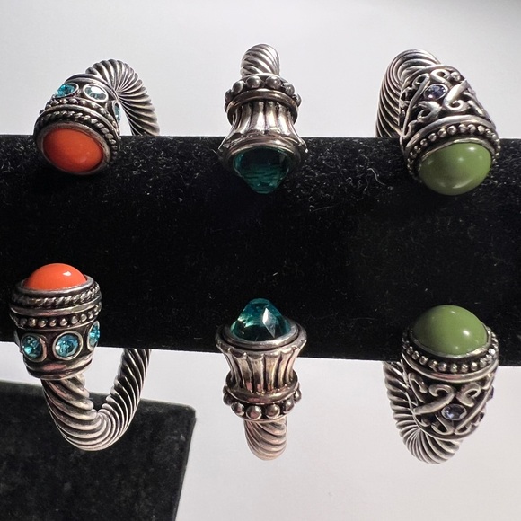 Cuff Bracelet set with matching Clip Earrings - priced as set - Picture 4 of 14